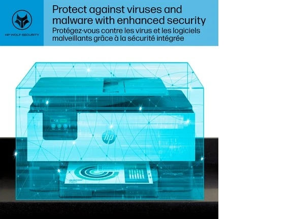 HP OfficeJet Pro 9125e All-in-One Certified Printer with 3 Months