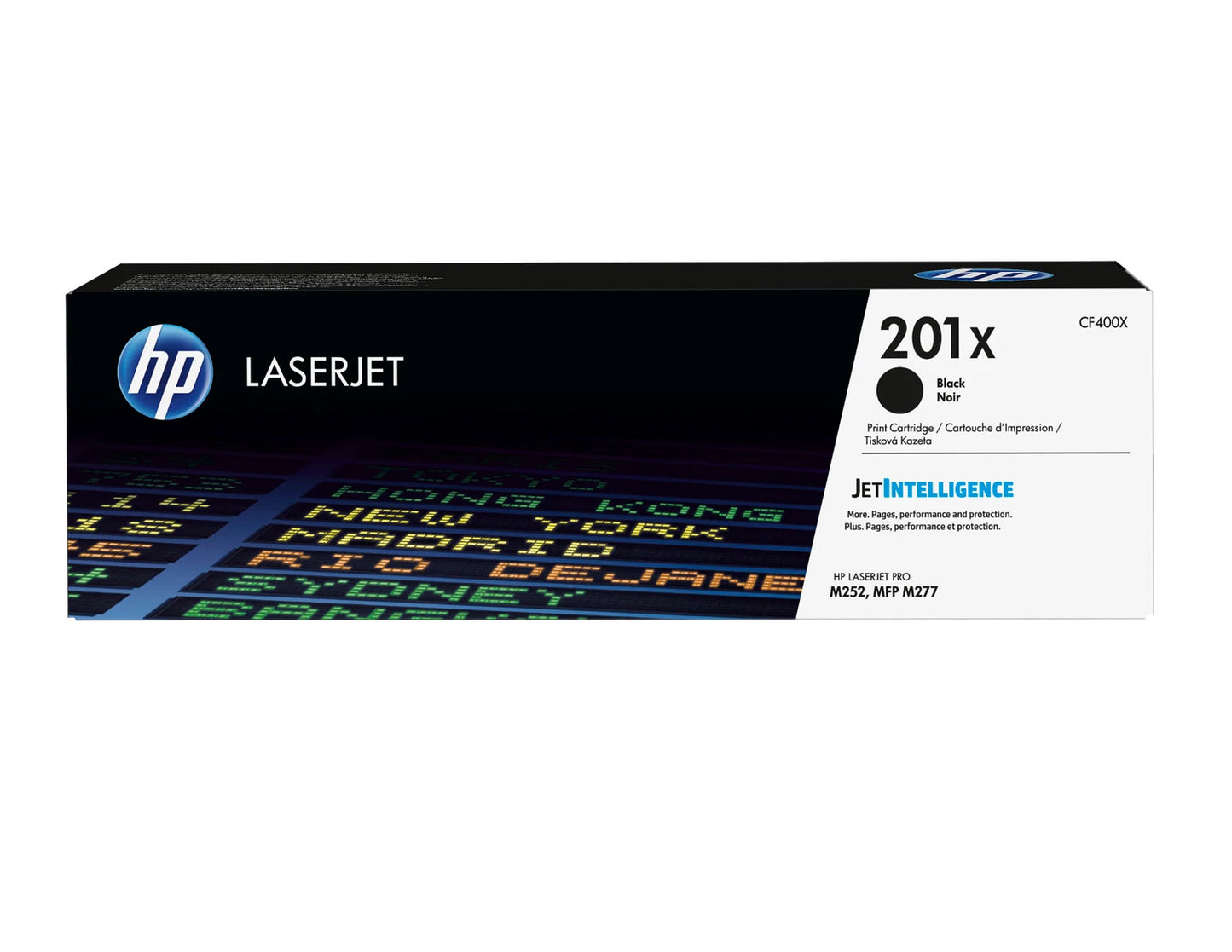 HP 201X High Yield Black Original LaserJet Toner Cartridge, ~2,800 pages, CF400X