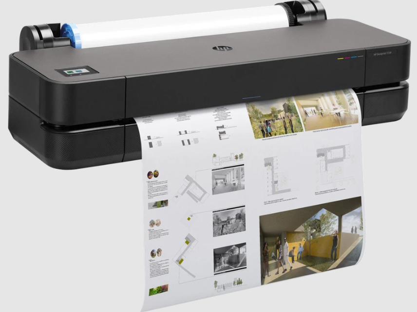 HP DesignJet T230 24-in Printer 2025 Edition with 2YR Warranty, 5HB07T#B1K