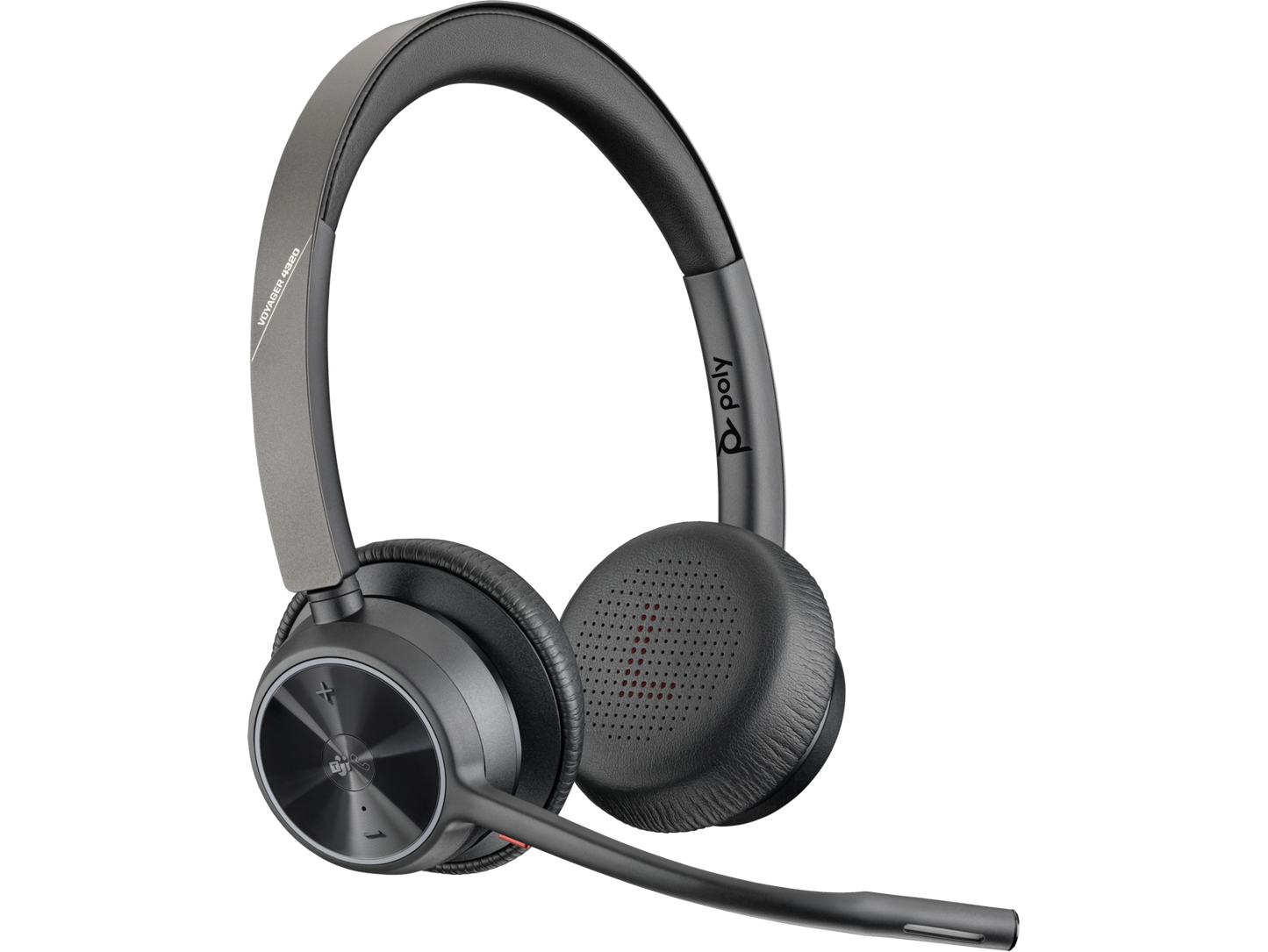 Poly Voyager 4320-M Microsoft Teams Certified Headset +BT700 dongle +Charging