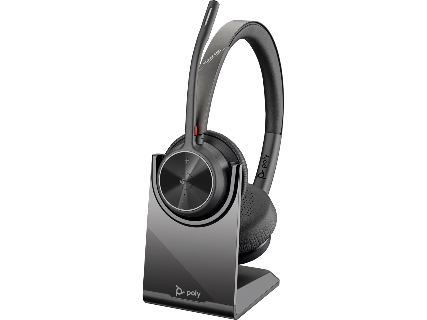 Poly Voyager 4320-M Microsoft Teams Certified Headset +BT700 dongle +Charging