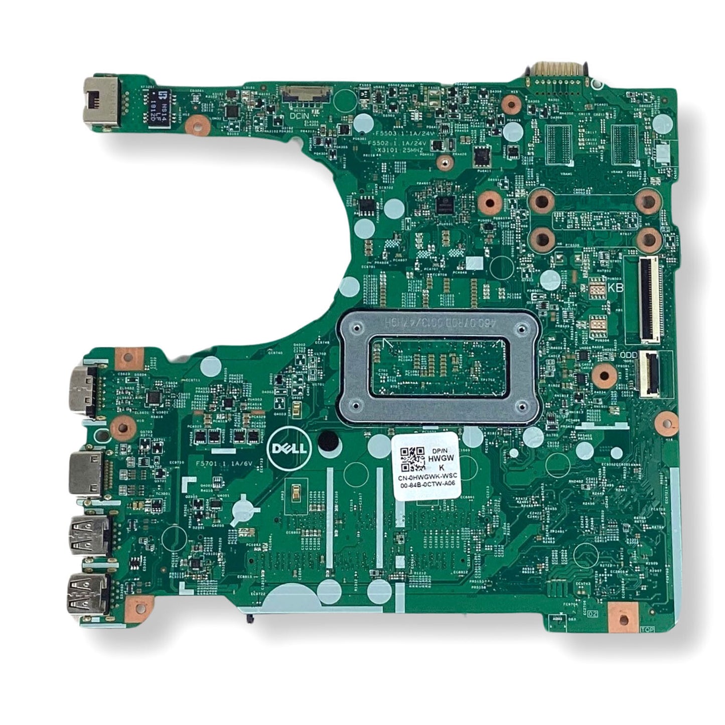 Dell Vostro 15 3568 14 3468 Motherboard i3-6006U 2GHz DDR4 HWGWK 15341-1 91N85