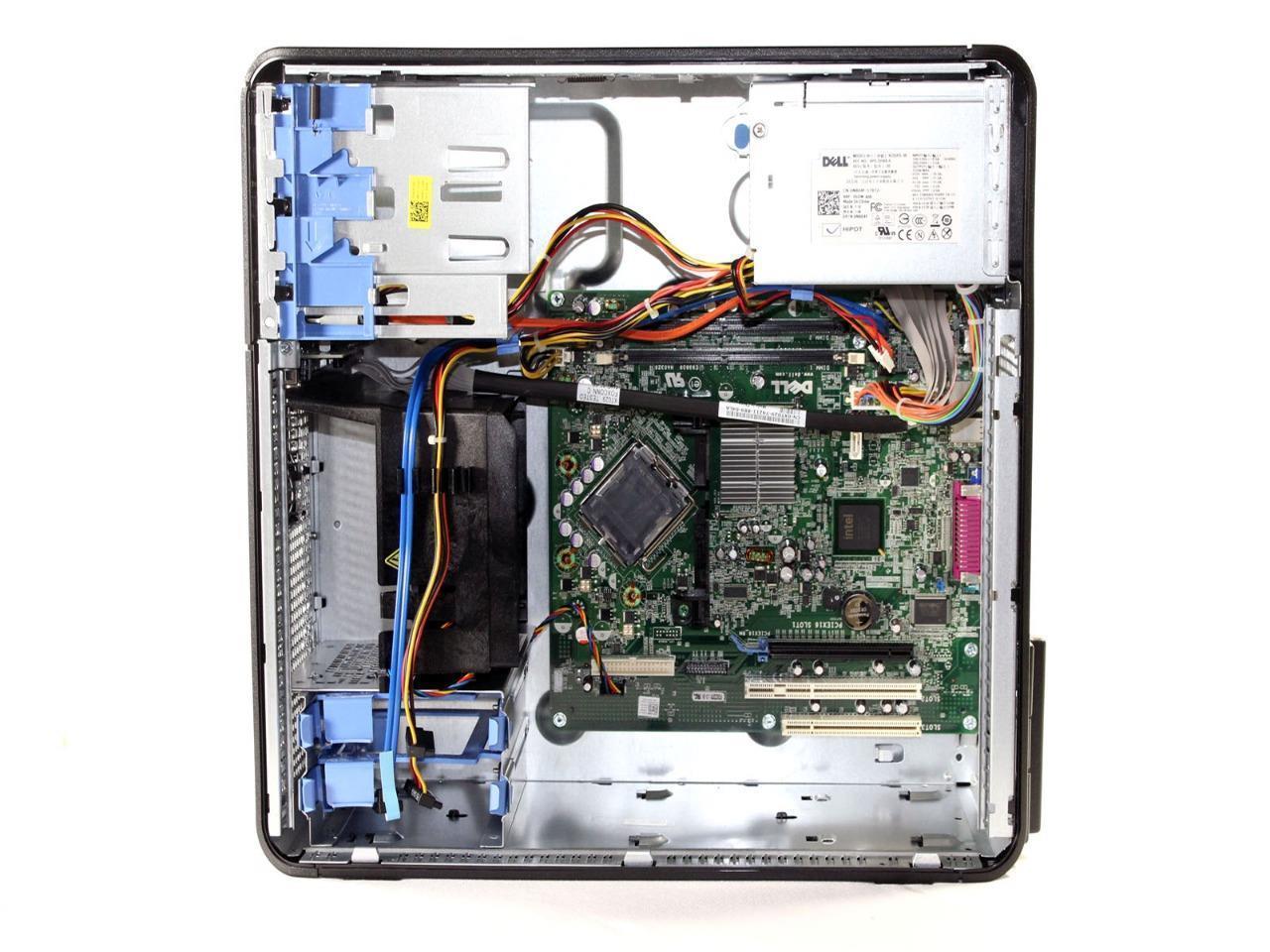 Dell Optiplex360 BareBone Chasis MotherBoard 775 PowerSupply & Case Cooler N105F