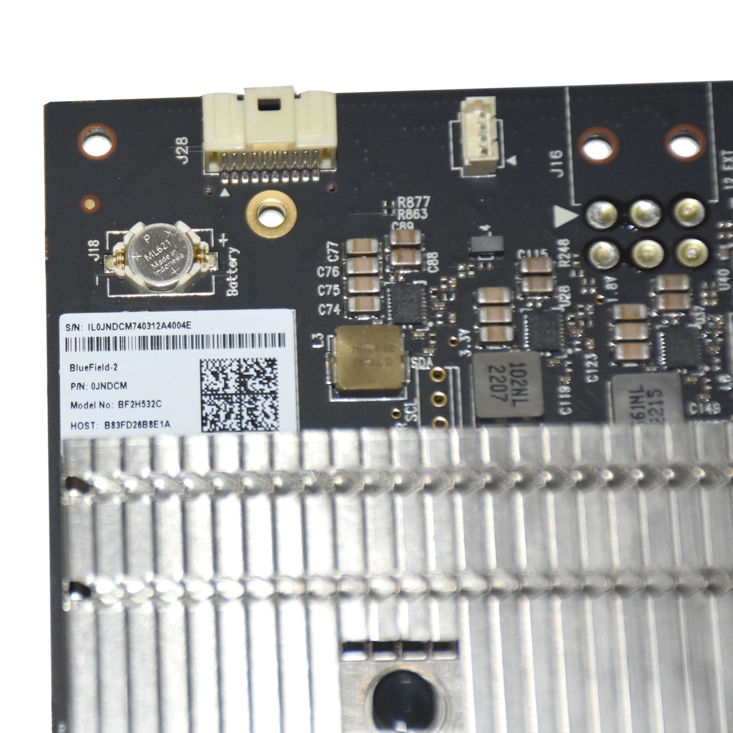 Dell Nvidia BlueField-2 BF2H532C Dual-Port 25GbE Data Processing DPU Card JNDCM