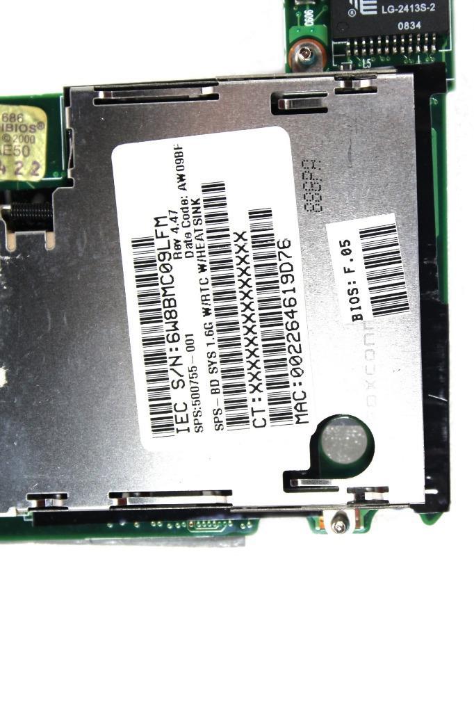 GenuineHP Mini 2133 2140 C7-M 765 1.6GHz Motherboard 501047-001 500755-001