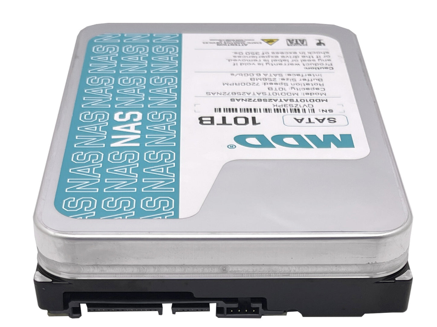 MDD 10TB 7200RPM 256MB Cache SATA 6.0Gb/s 3.5inch Internal NAS Hard Drive