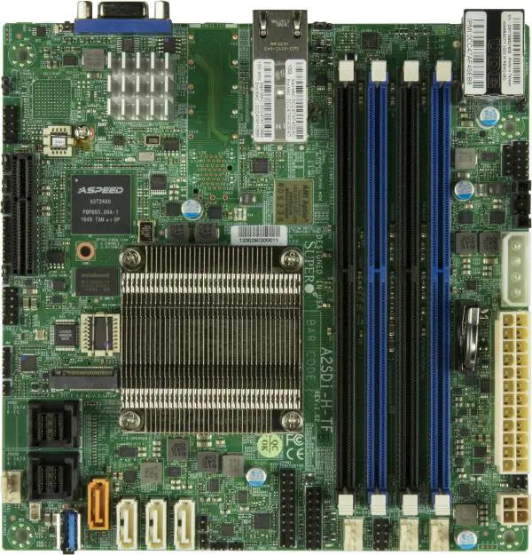 SuperMicro A2SDI-H-TF Motherboard