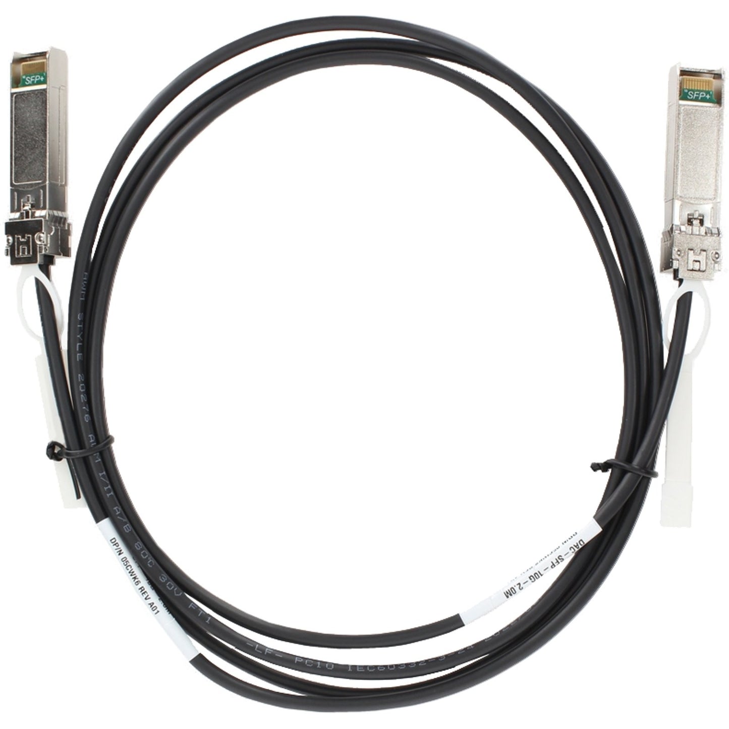 Dell SFP+ to SFP+ 10GbE 2M Direct Attached Cable (470-ABPS) (470-ABPS) -CR
