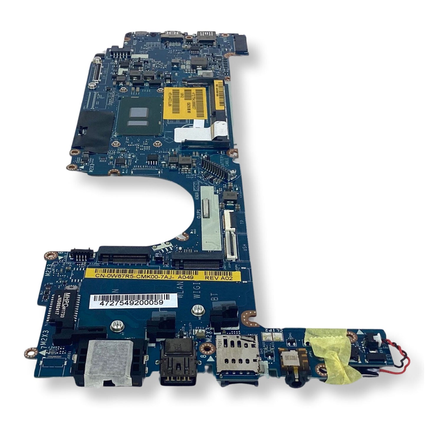 Dell Latitude 7280 Core i5-6200U Laptop Motherboard W87R5 CAZ10 LA-E122P 9PJNK