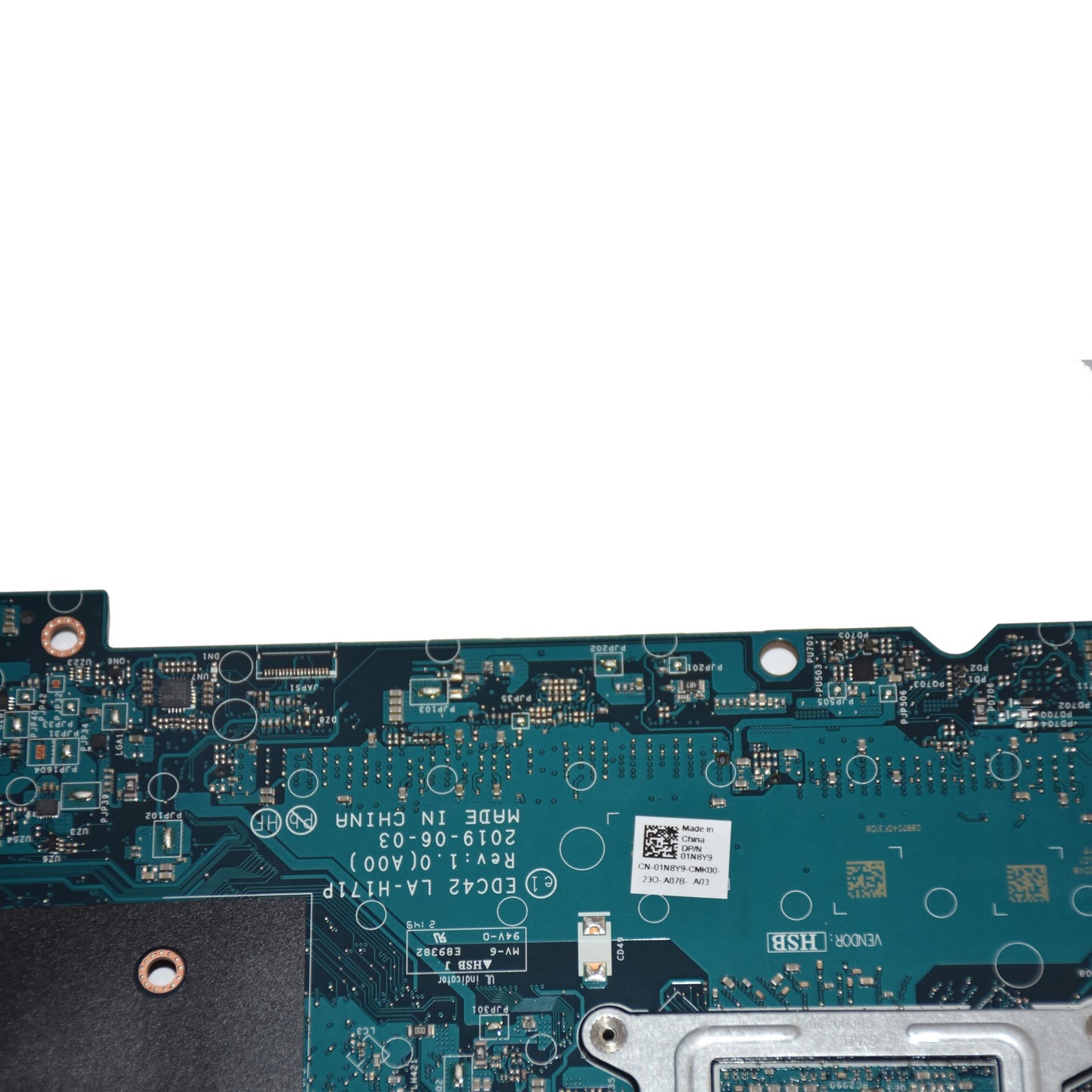 Dell Latitude 5401 Motherboard i5-9300H 2.4GHz Quad-Core UMA LA-H171P 1N8Y9