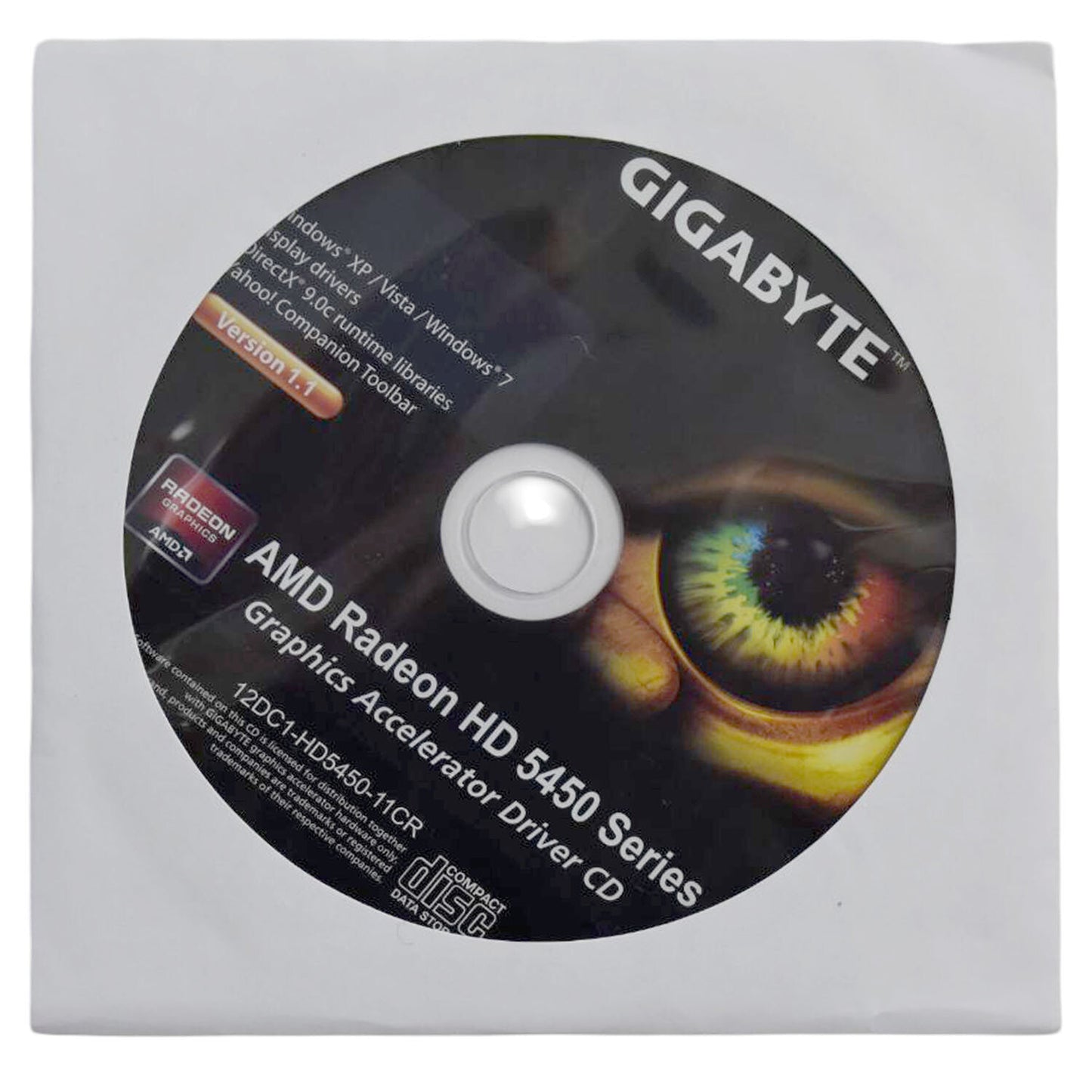 Gigabyte ATI Radeon HD 5450 512MB DDR3 PCI-E HDMI DVI VGA Graphics Card