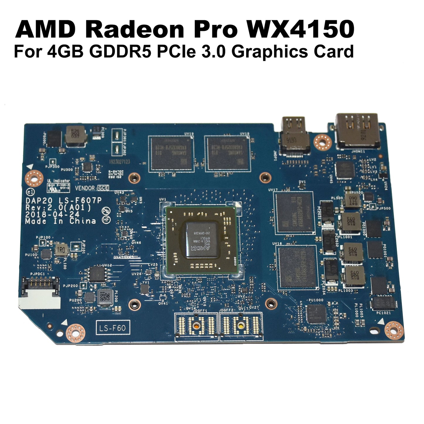 Dell Precision 7730 AMD Radeon Pro WX4150 4GB GPU Discrete Graphics W022Y