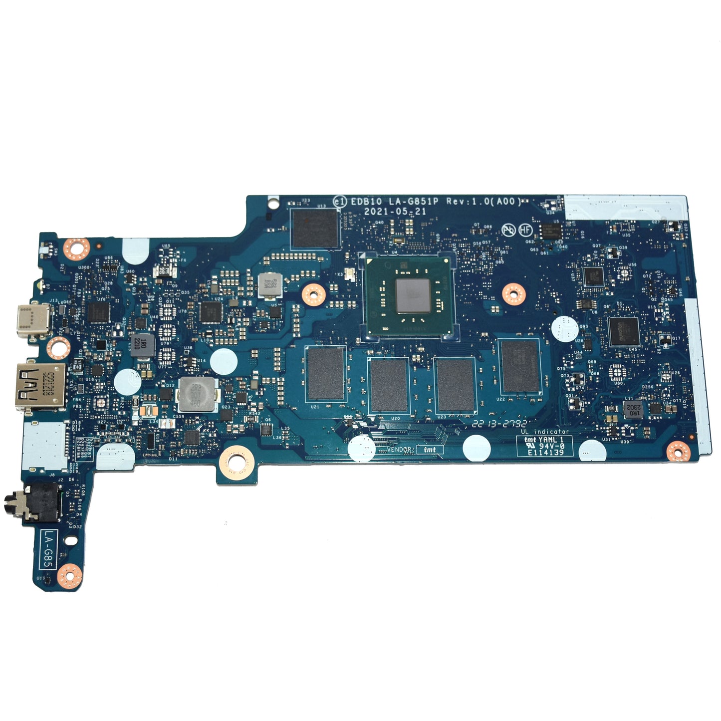 Dell Chromebook 3100 Motherboard Celeron N4000 1.1GHz 4GB RAM 16GB SSD 1Y3PF