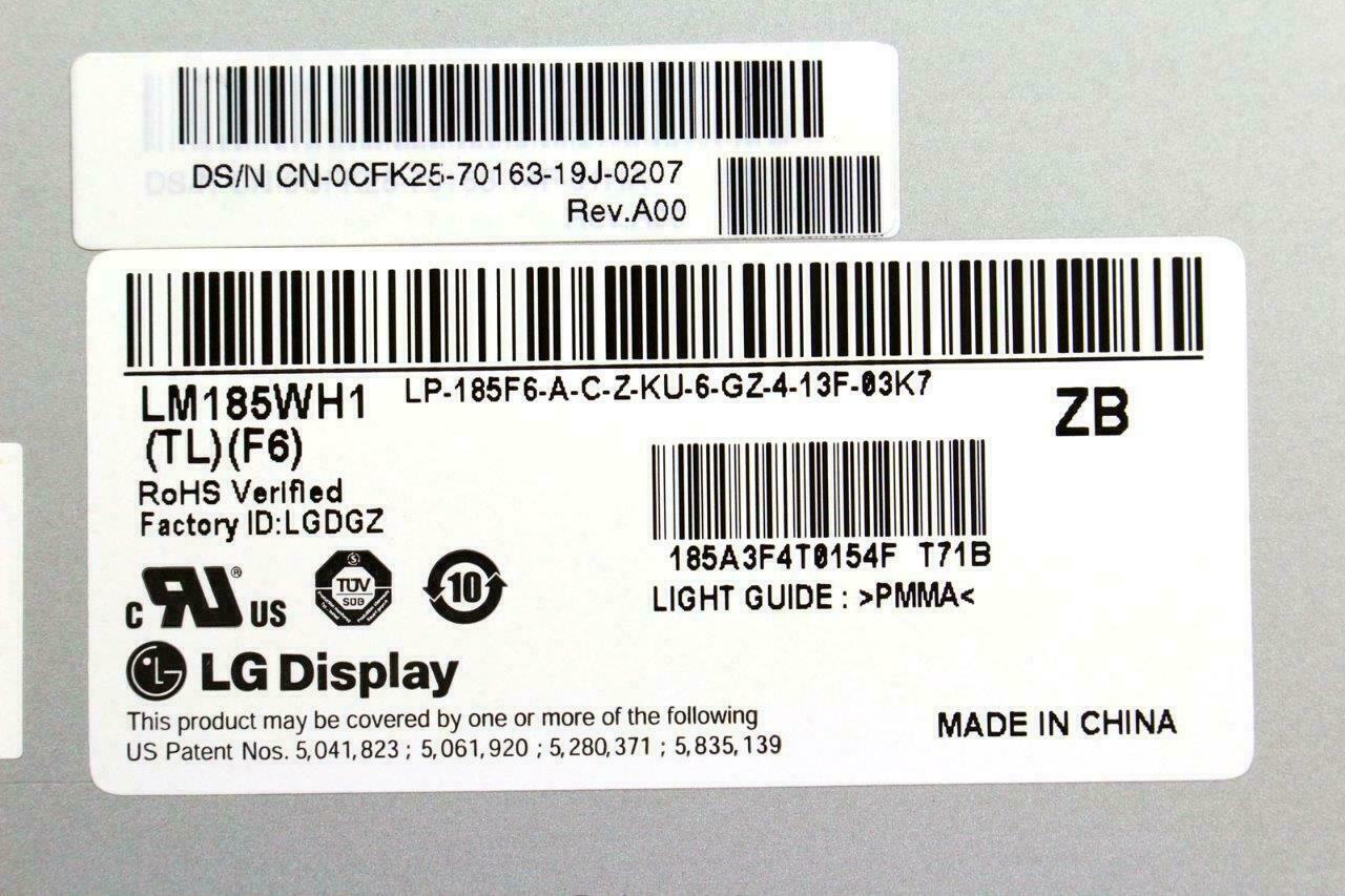 LG 18.5" LCD Screen LM190WX1 Lenovo Think Centre A70Z Dell Vostro 320 Inspiron
