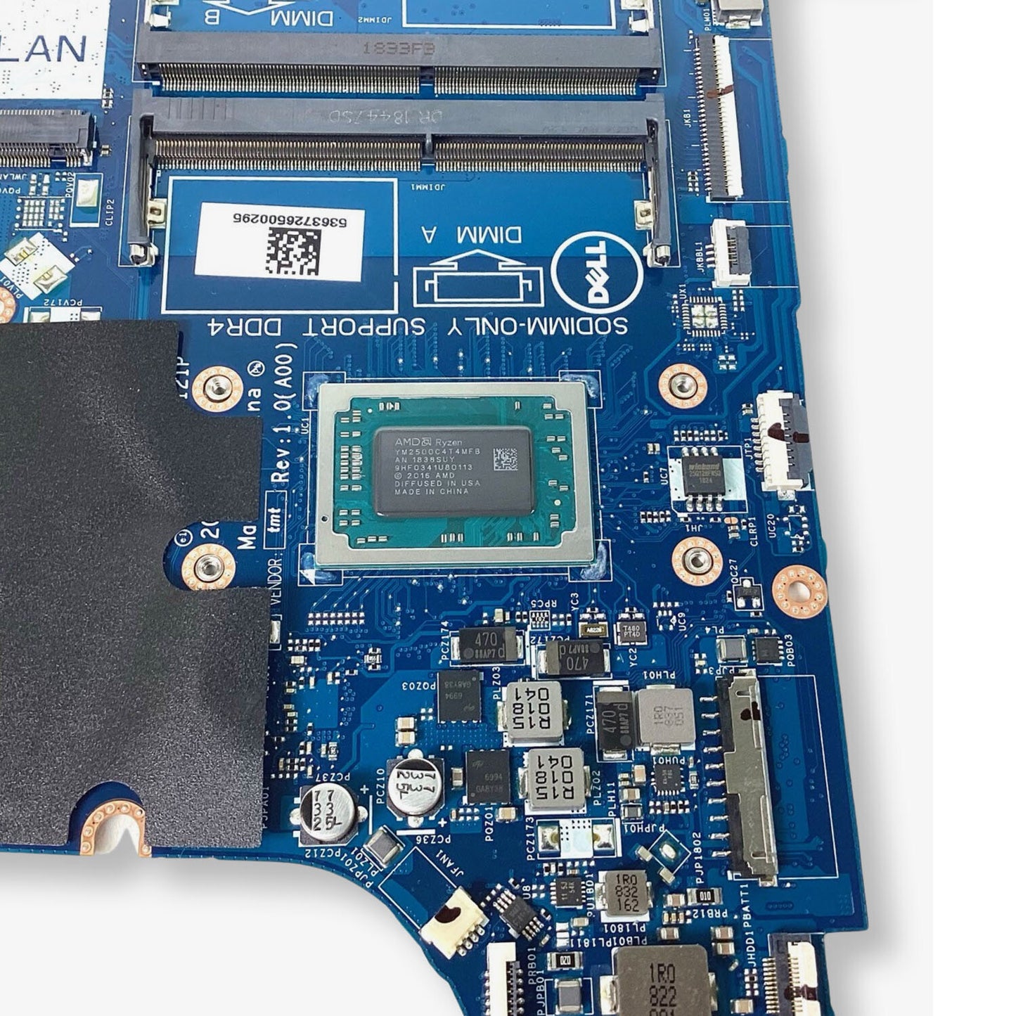 Dell Inspiron 15 5575 17 5775 AMD Ryzen 5 2500U 2.0GHz Laptop Motherboard 9XH0N