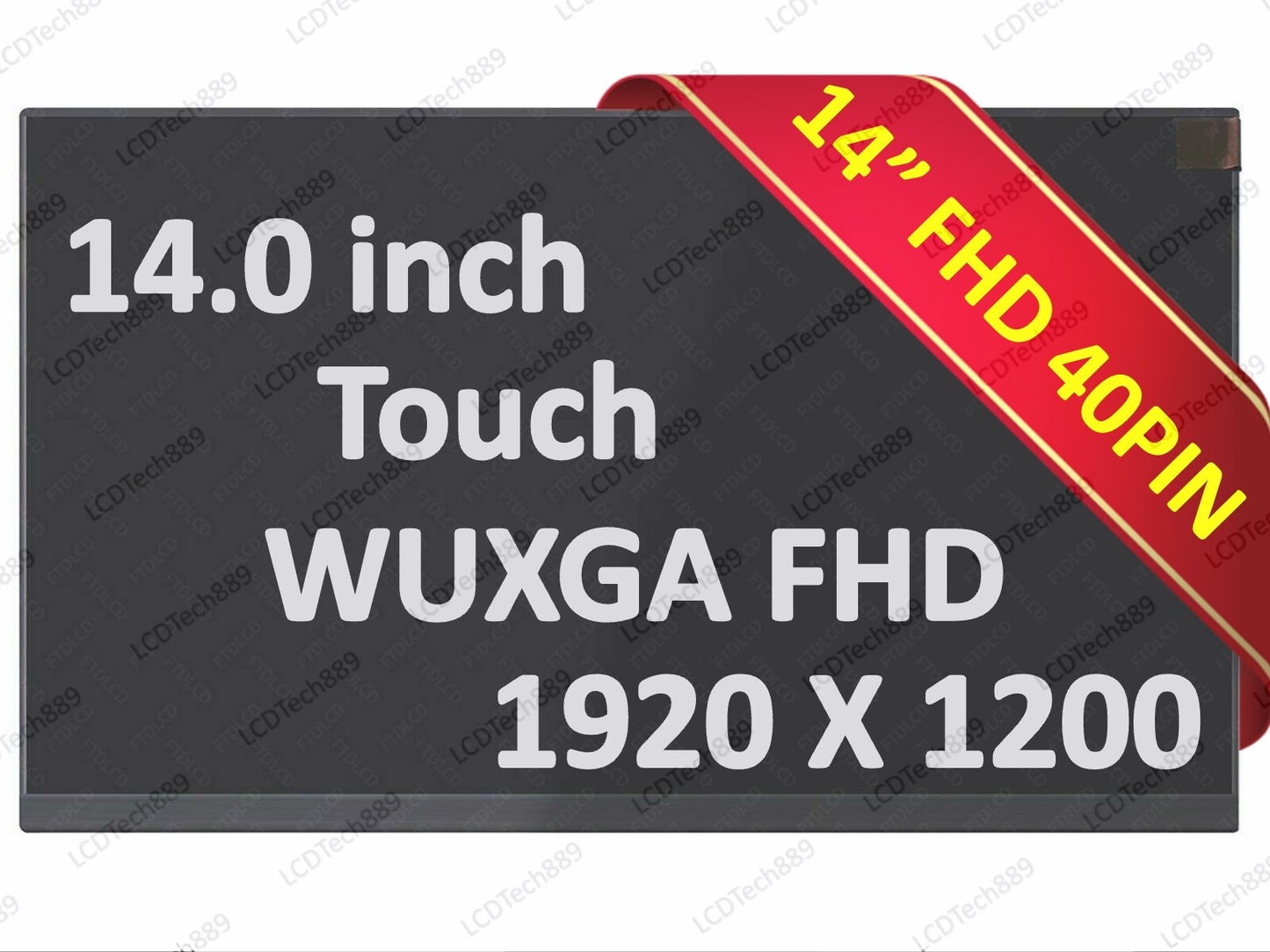 BOE NV140WUM-T02 V8.0 V8.1 V8.2 FHD+ 1920x1200 40pin Matte Touch LCD Screen 14.0
