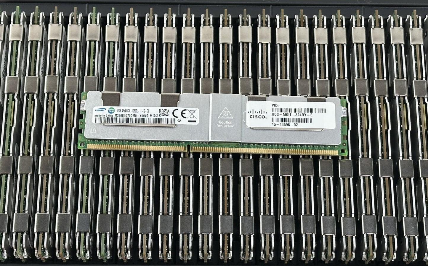 512GB Lot of 16x 32GB 4Rx4 PC3-12800L ECC LRDIMM RAM Memory Server Samsung PC3L (NOT FOR HOME PC)
