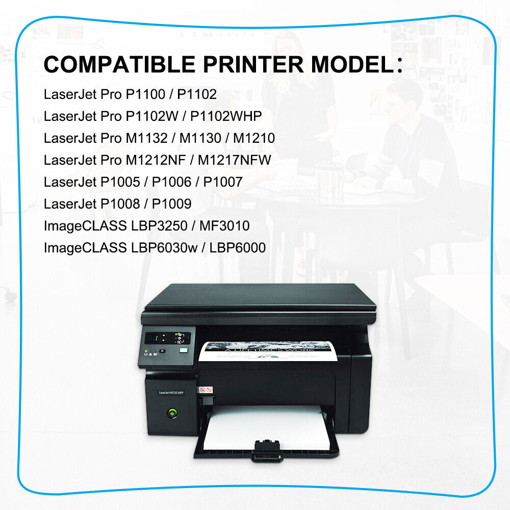 4x 85A CE285A for HP LASERJET P1102 P1102W M1132 M1212nf M1217nfw M1213nf M1130