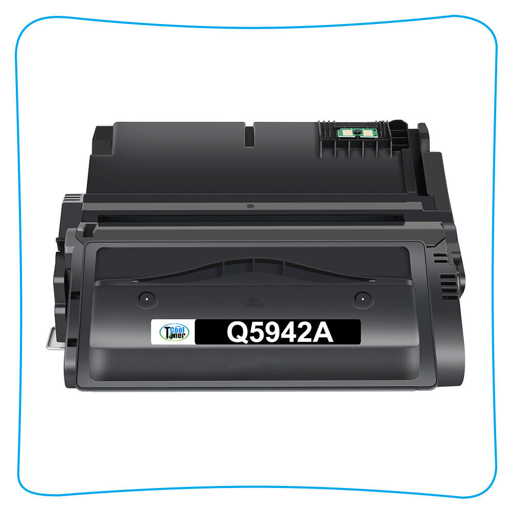 10x Black Toner Compatible with HP 42A Q5942A LaserJet 4200 4250 4300 4350 4345