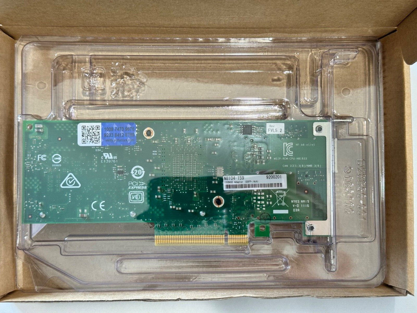 INTEL XL710-QDA1 40G Ethernet Converged Network Adapter 40G Card XL710QDA1G2P5