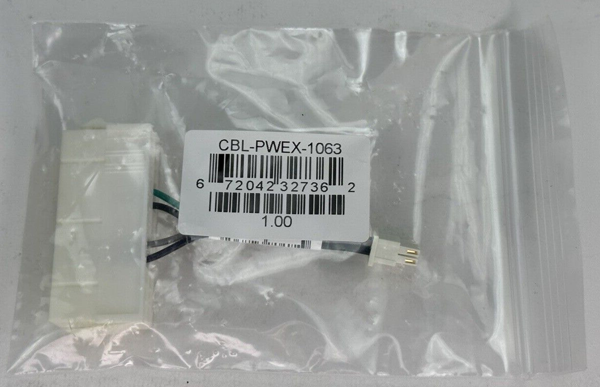 Lot of 10 Supermicro CBL-PWEX-1063 4-Pin to ATX 6cm Power Converter Cable