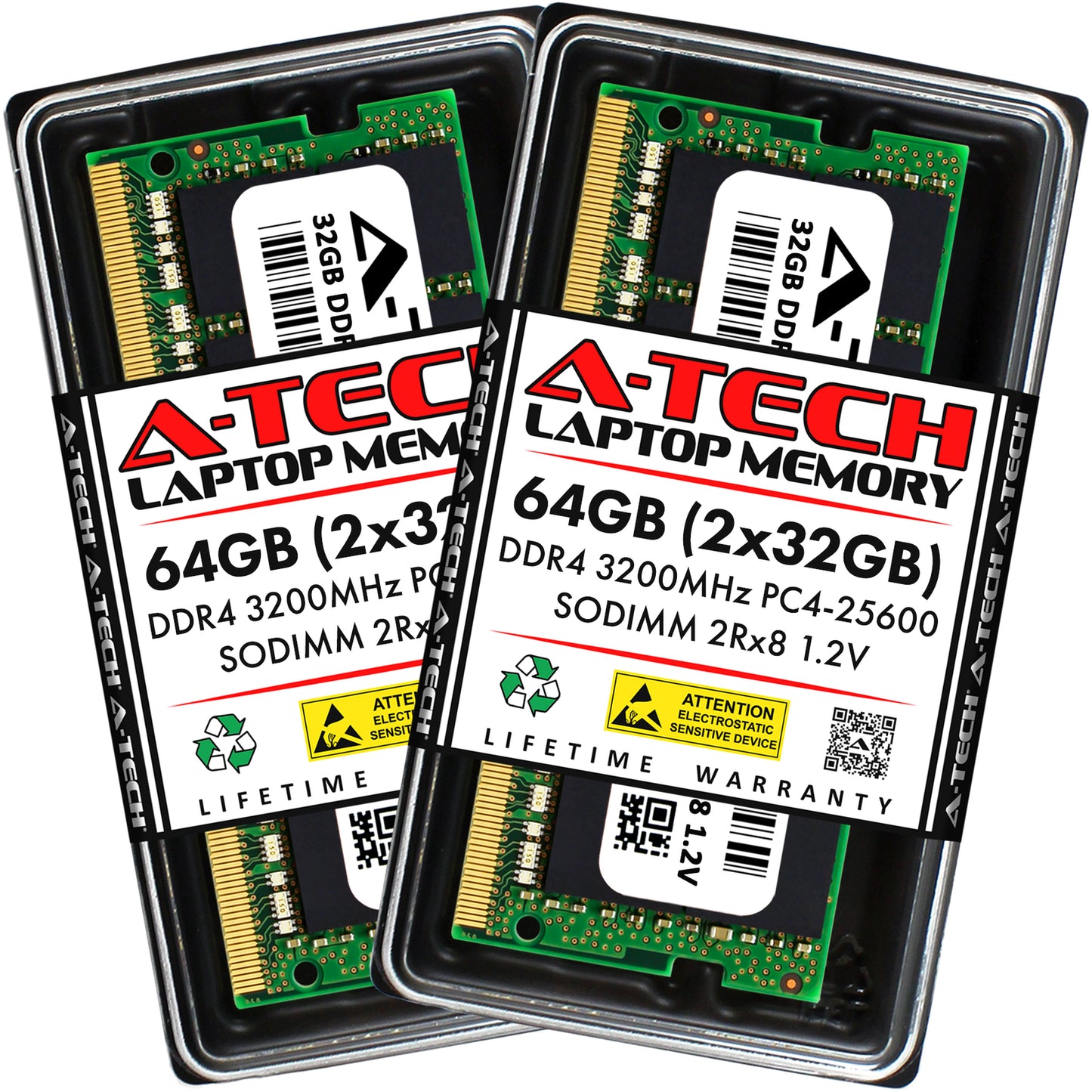 64GB 2x32GB DDR4-3200 Lenovo ThinkPad L15 Gen 1 AMD L15 Gen 2 AMD Memory RAM