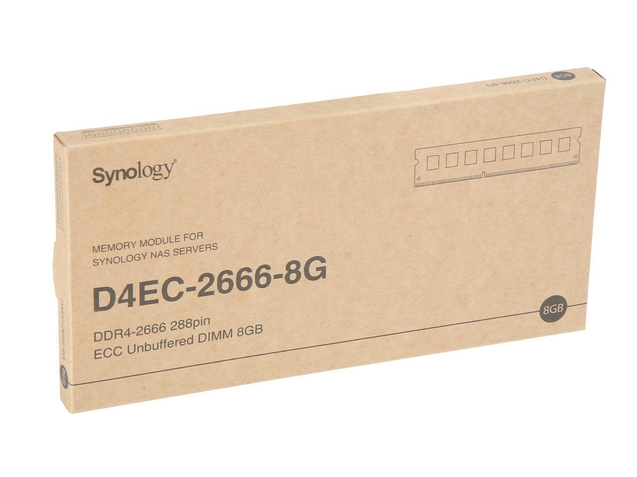Synology Inc. D4EC-2666-8G NAS ACC SYNOLOGY D4EC-2666-8G R HD NAS & Storage