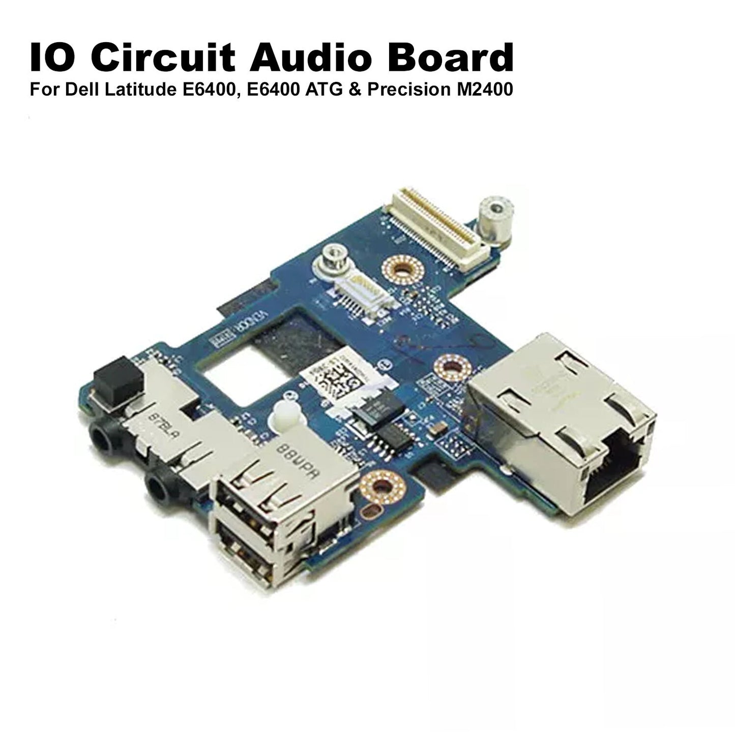 Lot X10 Dell Latitude E6400 ATG USB Ethernet Audio Board LS-3804P CN-0W946D W946