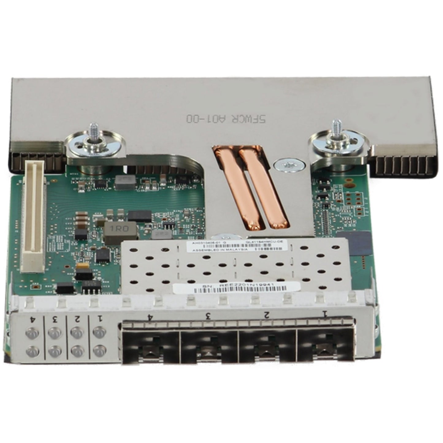Dell Qlogic FastLinQ QL41164 Quad Port 10Gb SFP+ rNDC (XVVY1)