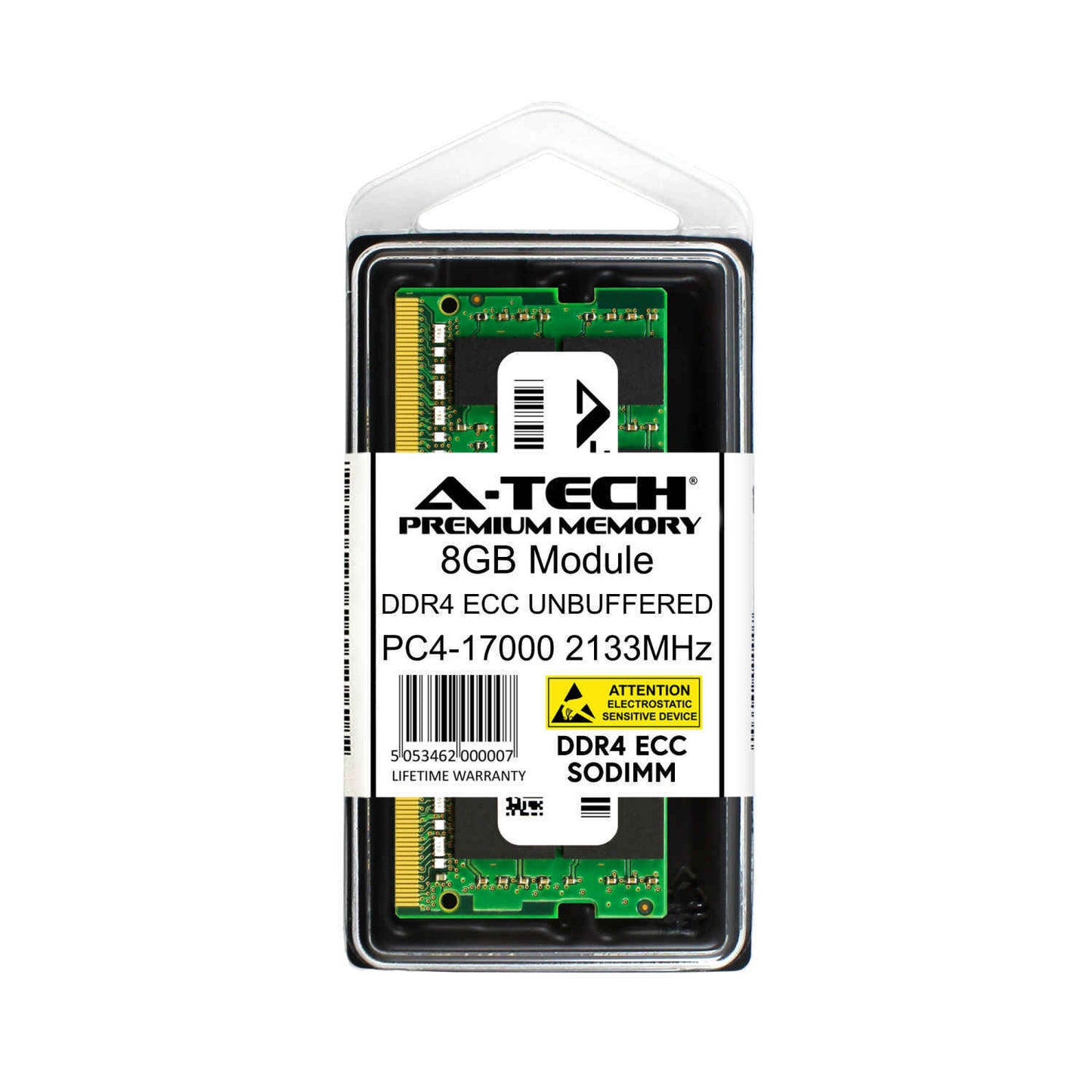 8GB PC4-17000 ECC SODIMM (Samsung M474A1G43EB1-CPB Equivalent) Server Memory RAM (NOT FOR HOME PC)
