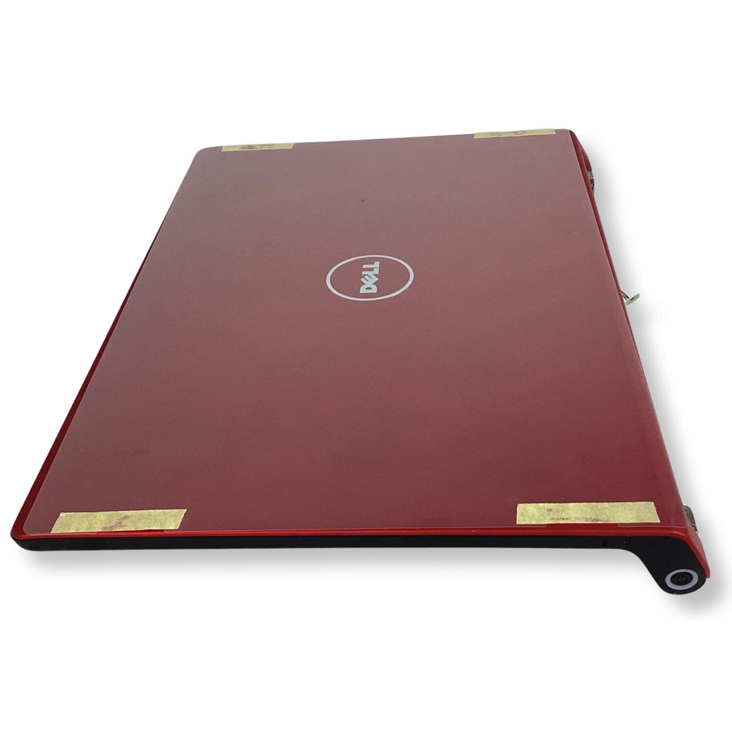 Dell OEM Studio 1535 1536 1537 15.4" LCD Back Cover Lid w/Hinges Ruby Red P641X