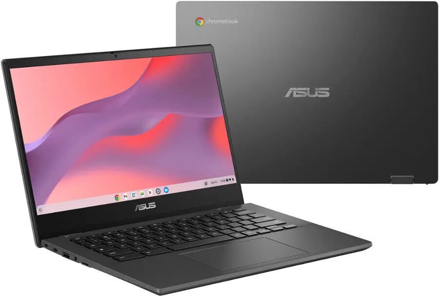 New ASUS Chromebook CM1402 14" FHD Kompanio 520 4GB 64GB eMMC Cam Chrome OS Gray