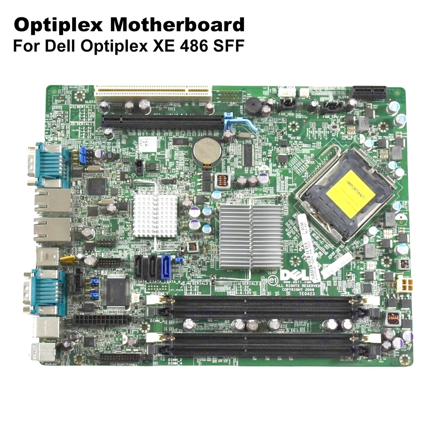 Genuine Dell OptiPlex XE 486 SFF Motherboard LGA775 for Intel CPU - YMVJ6