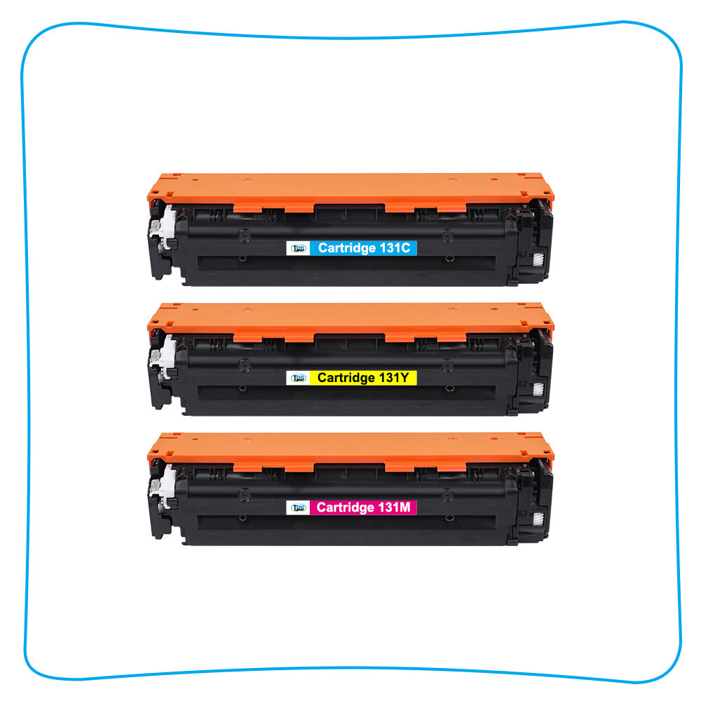 3 PACK Toner Compatible for Canon CRG 131 imageCLASS LBP7110CW MF8280CW MF624CW