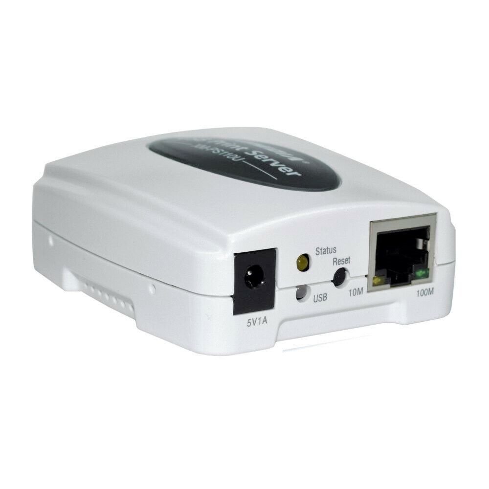 X-MEDIA XM-PS110U | 1-Port 10/100Mbps Fast Ethernet USB Network Print Server