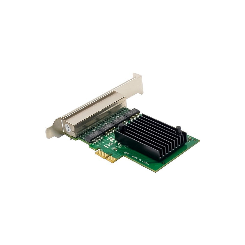 X-MEDIA XM-NA3840 | 4-Port 10/100/1000Mbps Gigabit PCI Express PCIe Network Card