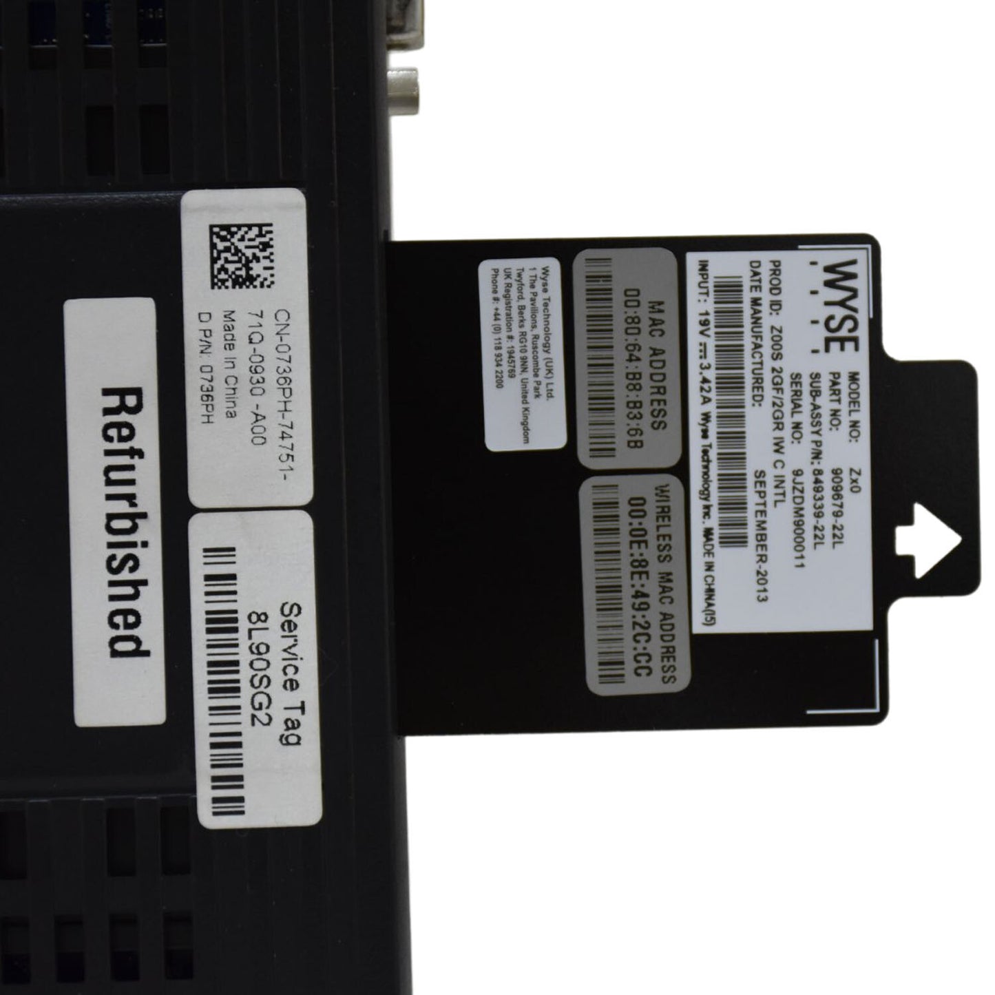 Dell Wyse 7010 Thin Client AMD G-T52R 1.33GHz 2GB RAM 16GB SSD Citrix HDx RJ-45