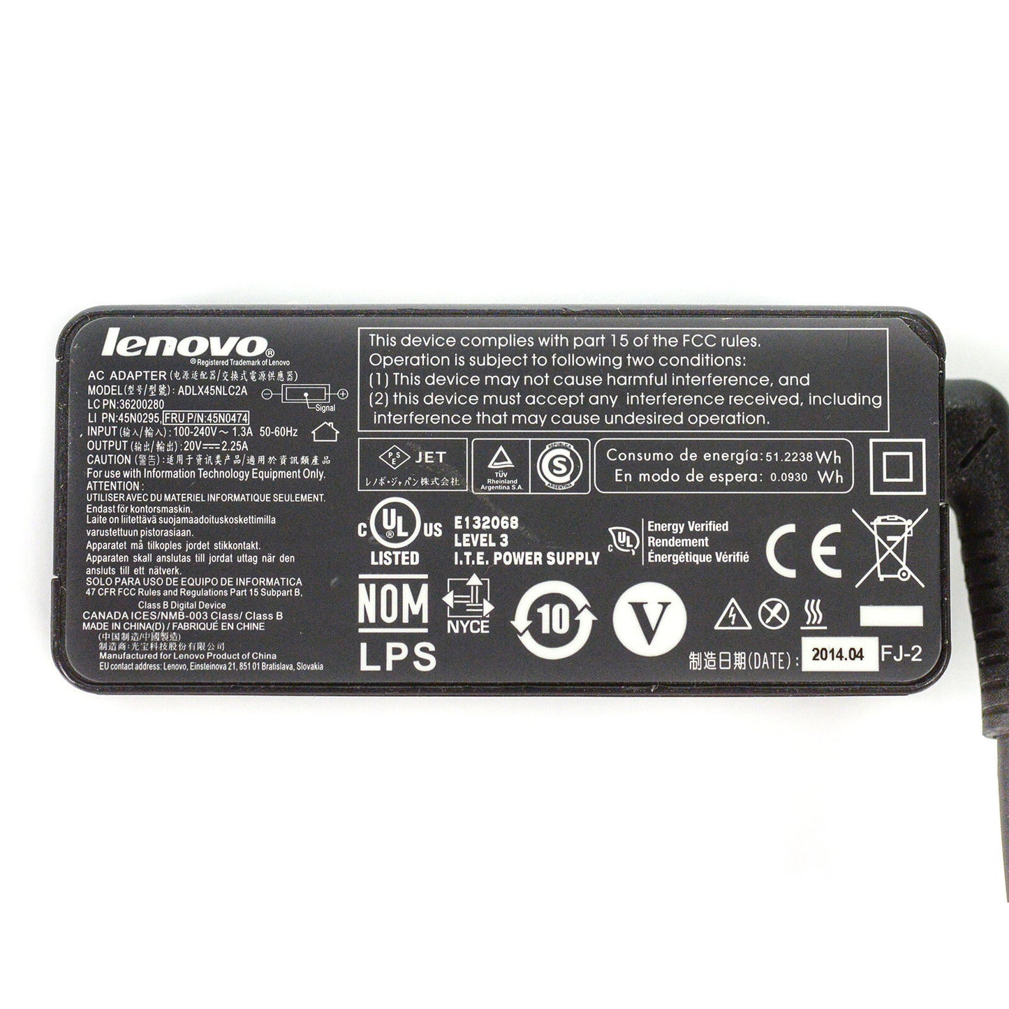 Lenovo ThinkPad USB 3.0 Pro Dock 40A7 03X7130 DK1522 Docking Station w/ 45w AC