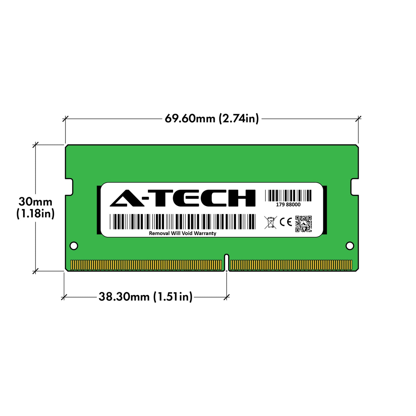 8GB PC4-19200 Memory RAM for Dell Inspiron 15 3576 (SNPMKYF9C/8G Equivalent)
