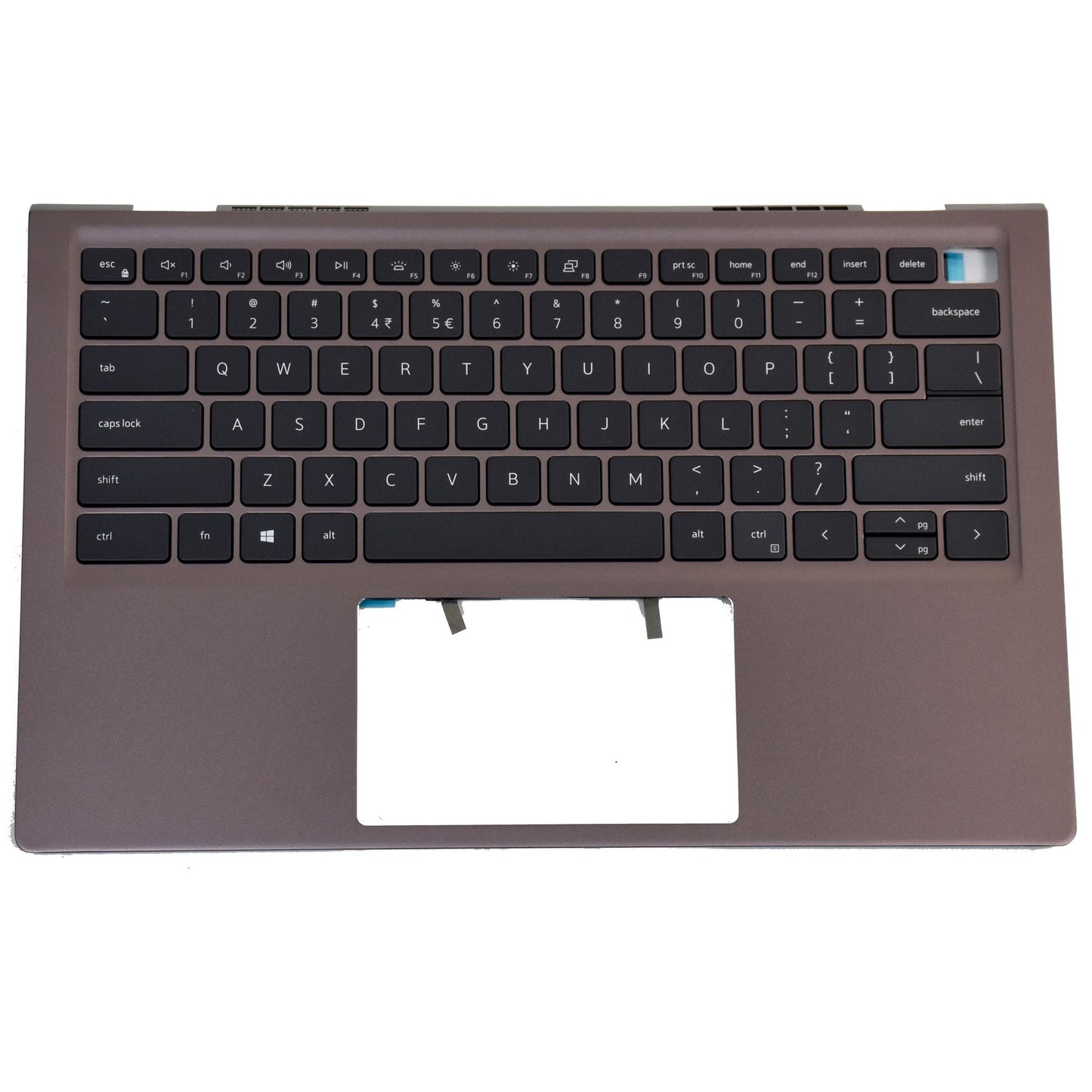 Dell Inspiron 14 5410 5415 Backlit Keyboard Palmrest Assembly US INTL 80V38