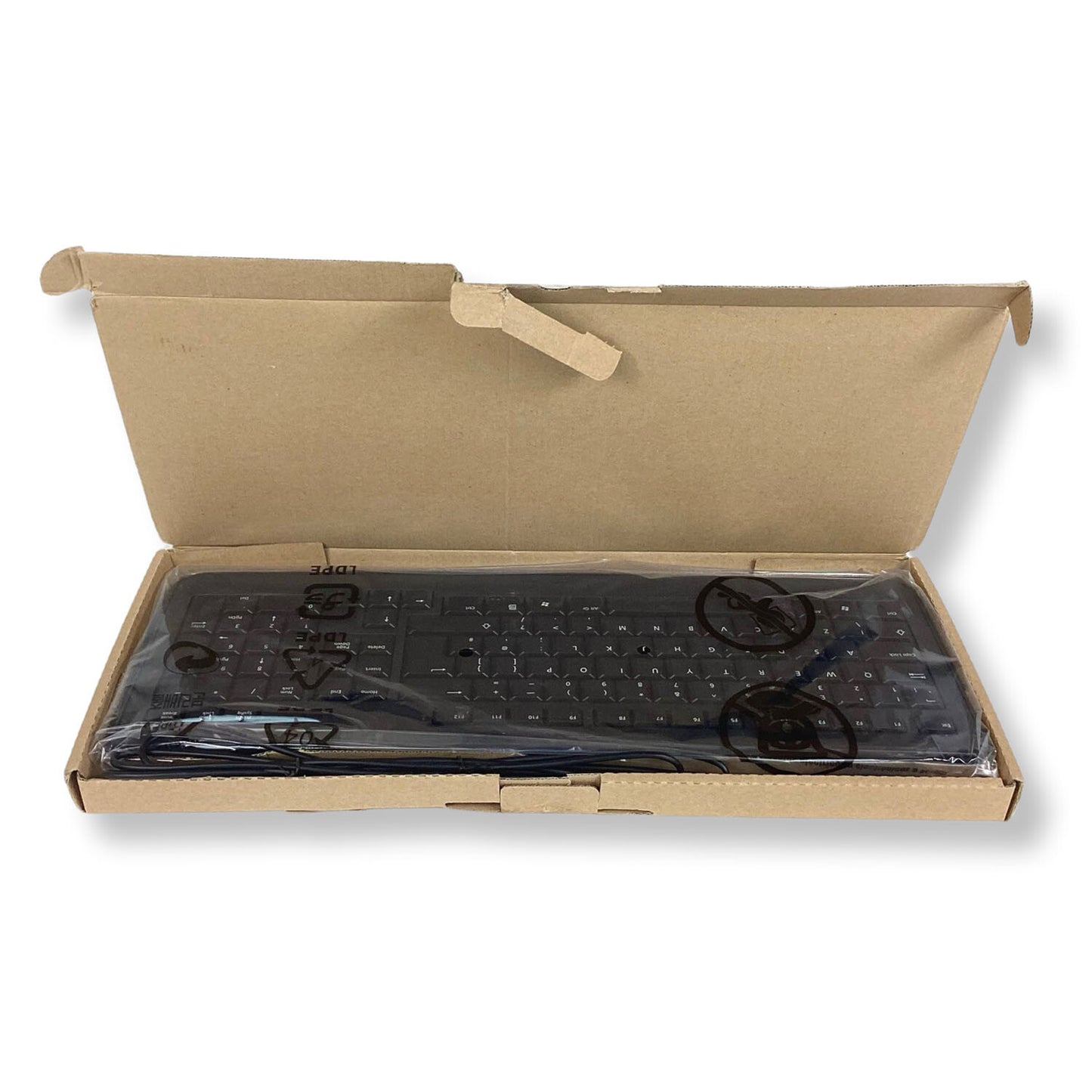 Dell SK-8185 US English 104-Keys Black USB Wired Slimline Desktop KeyboardY526K