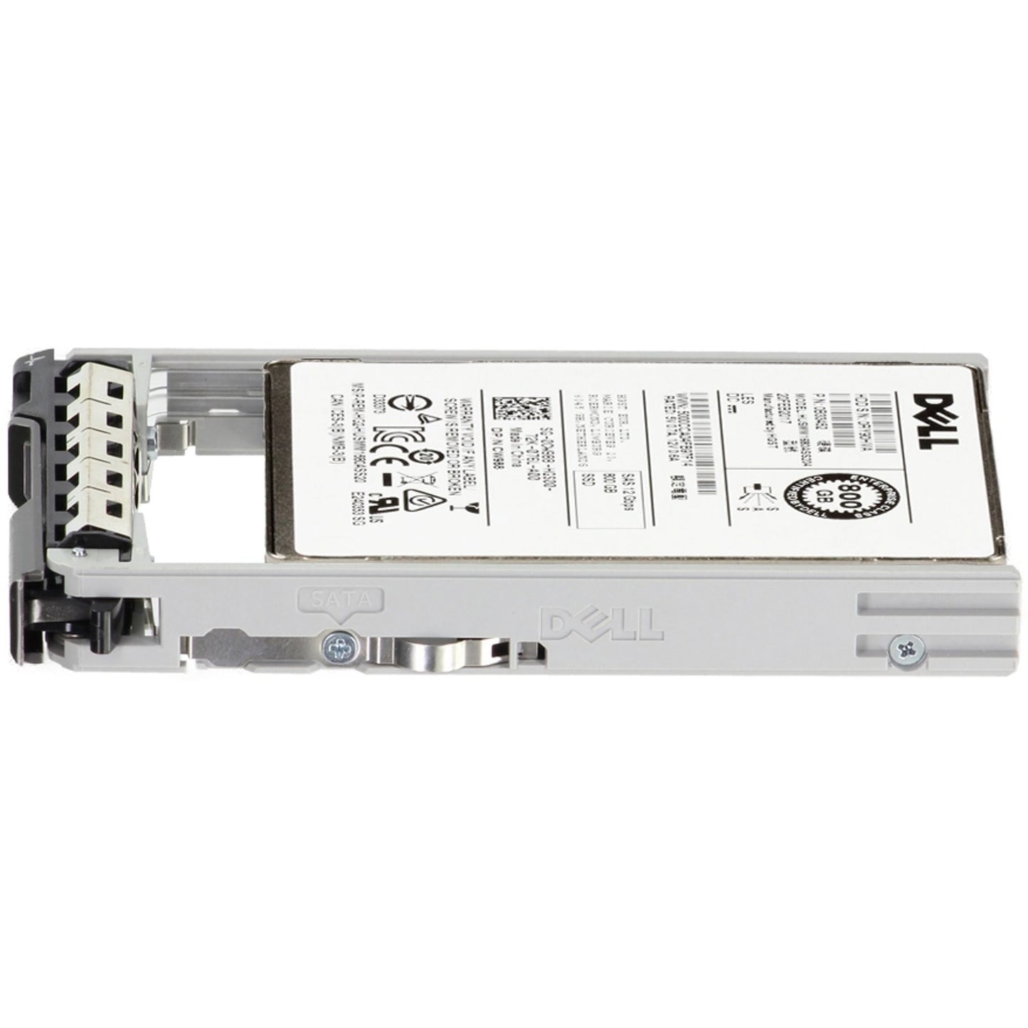 Dell 800GB 12Gbps SAS WI MLC 2.5 SSD 1680ASS204 CPO (CW988) -R (NOT FOR HOME PC)