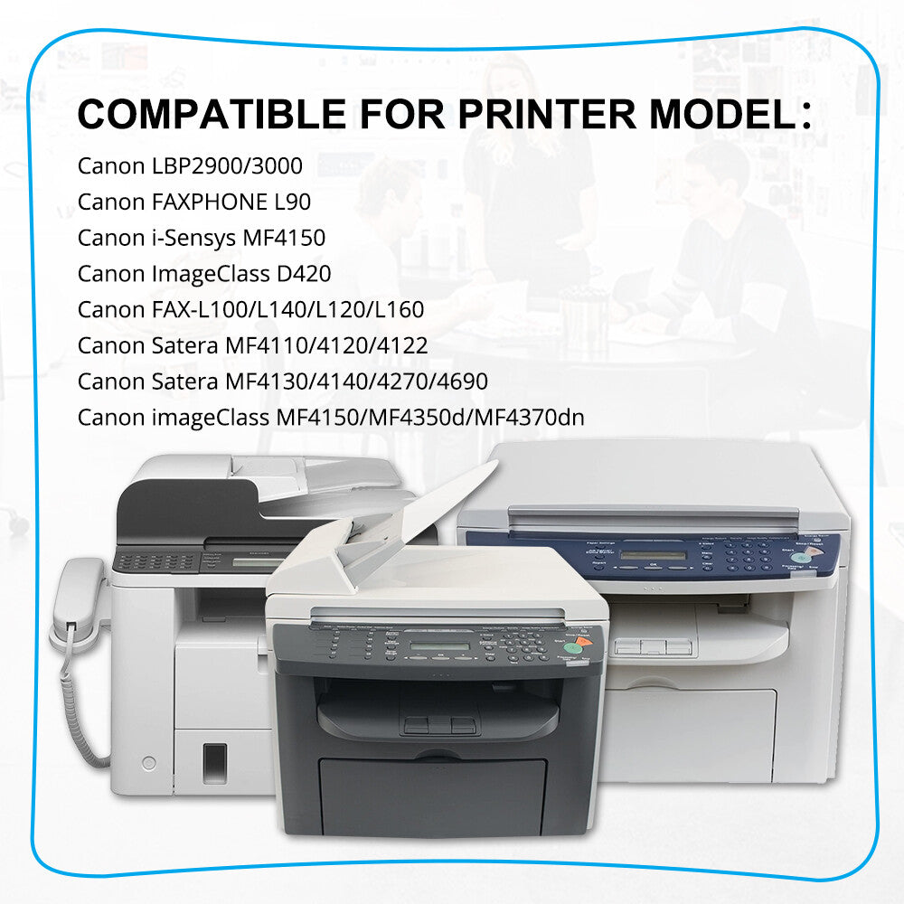 4PK CRG-104 Toner for Canon 104 ImageClass MF4150 MF4350d MF4370dn D420 D480