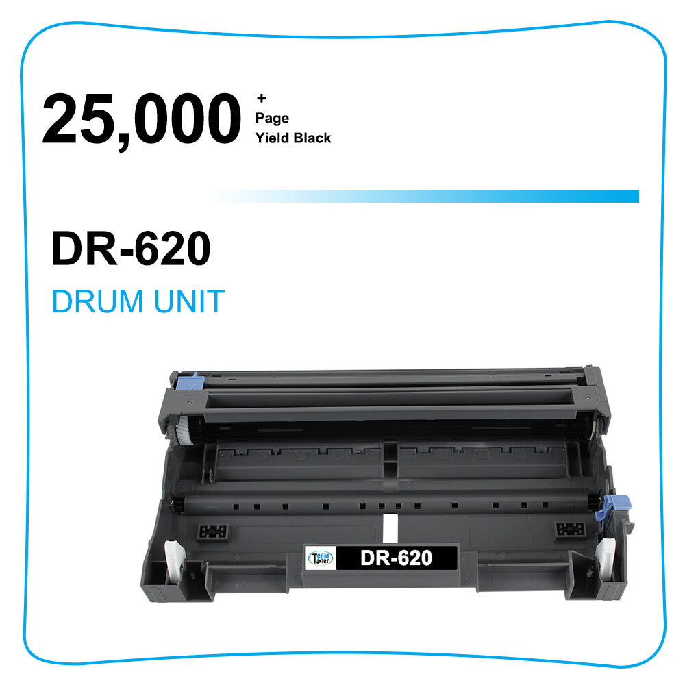 2PK DR620 Drum Fits for Brother TN650 DR-620 DCP-8050DN 8085DN HL-5350DNLT/DWT