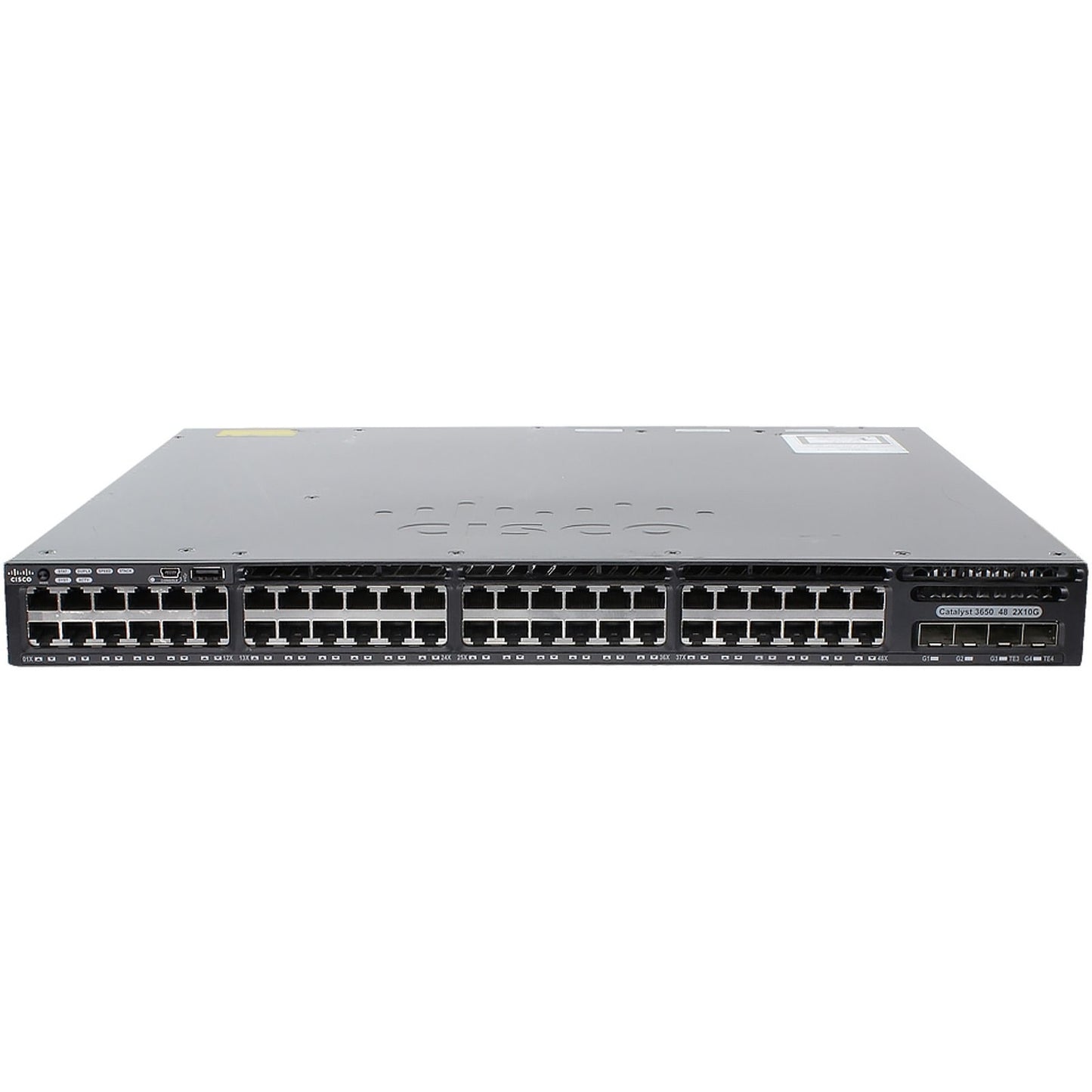 Cisco Catalyst WS-C3650-48TD-S 48P 1GbE 2P SFP+/SFP Switch