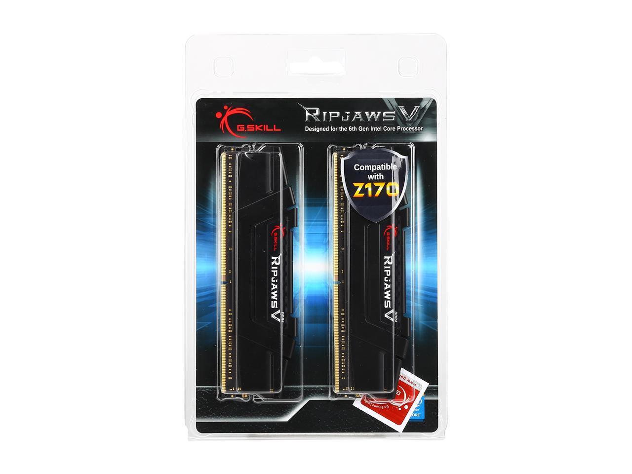 G.SKILL Ripjaws V Series 16GB (2 x 8GB) 288-Pin PC RAM DDR4 3200 (PC4 25600) De