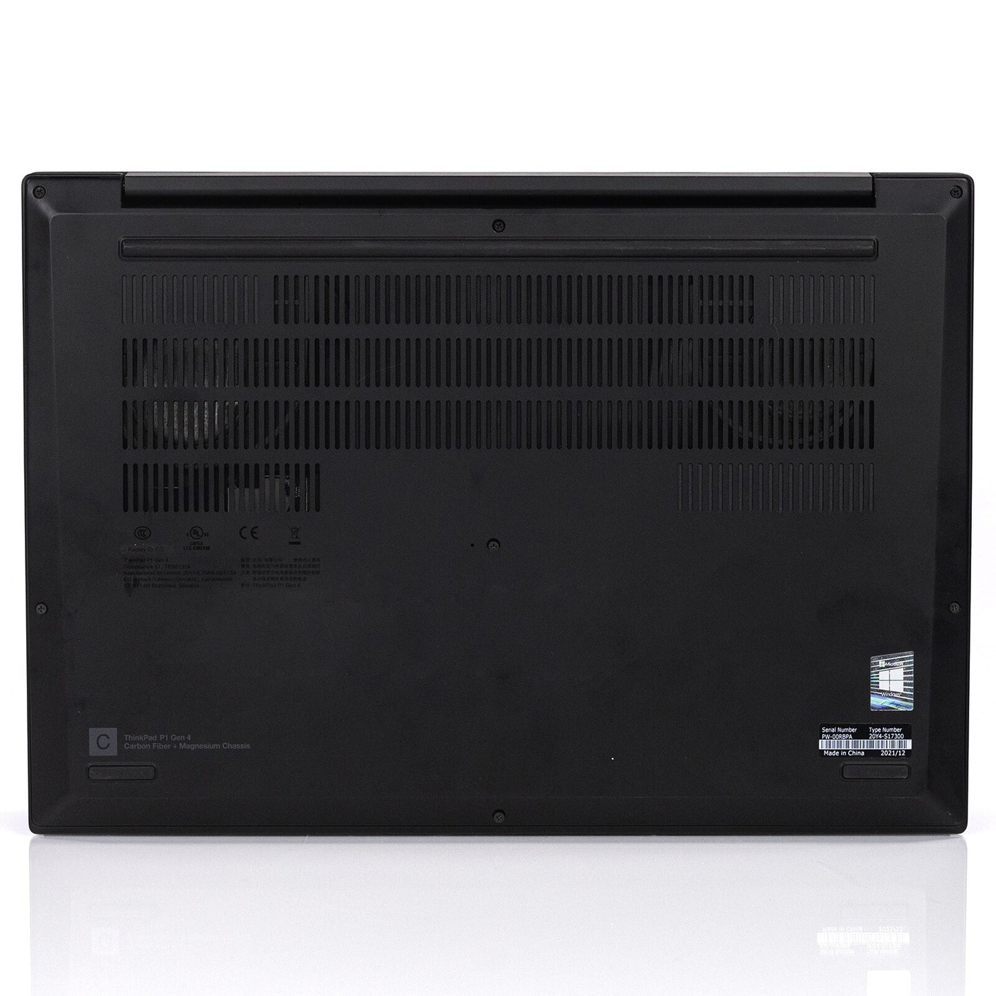 Lenovo ThinkPad P1 G4 16" Laptop Core i7 16GB 512GB SSD Windows 11 Pro B v.WCB