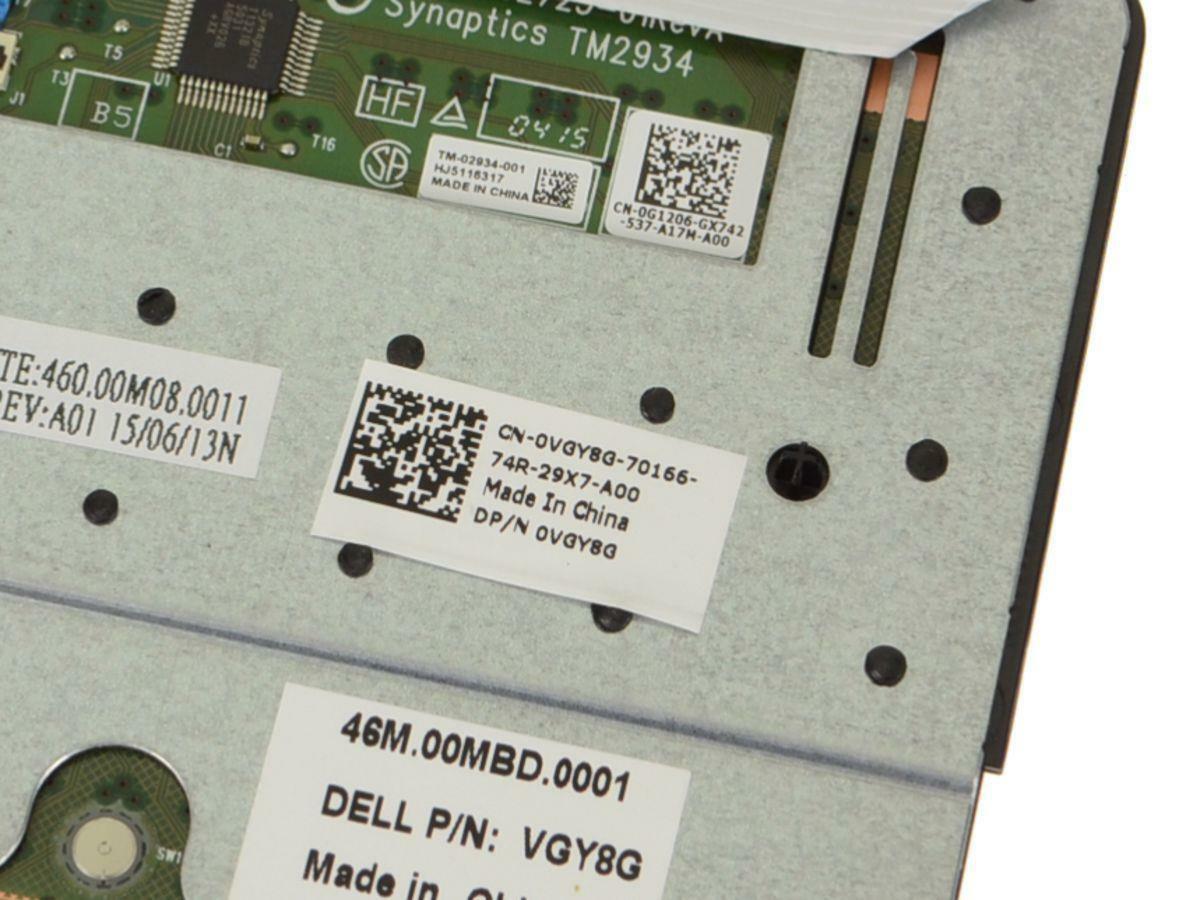 VGY8G Dell Inspiron 15 5547 5748 Touchpad Track Point NEW! 8GH6C 460.00M08.001