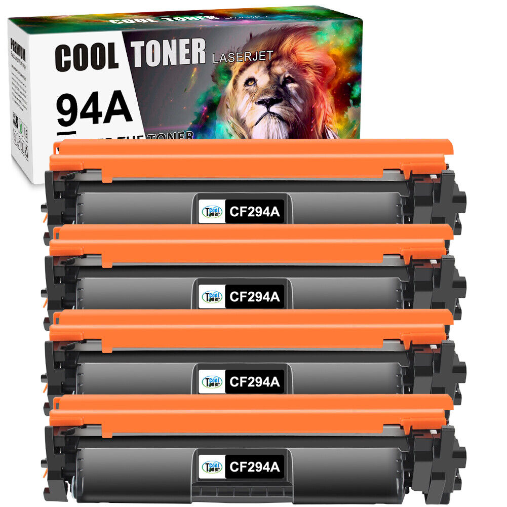 4 x CF294A Toner Compatible With HP 94A LaserJet Pro MFP M118dw M148fdw M149fdw