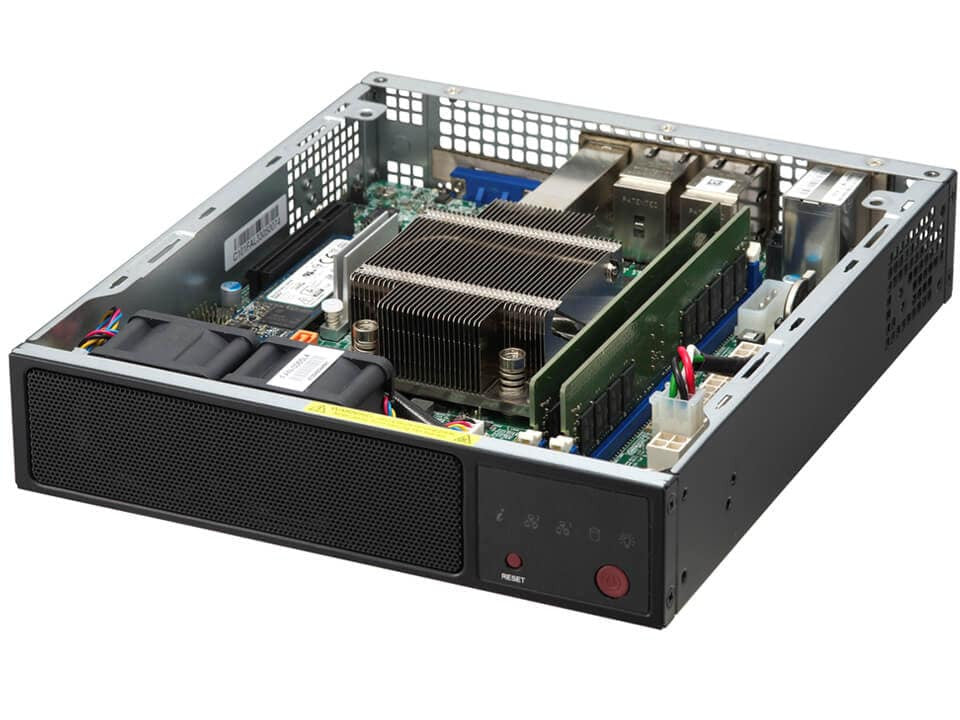 Supermicro SYS-E200-12A-8C Mini-ITX w/ A3SPI-8C-LN6PF MB